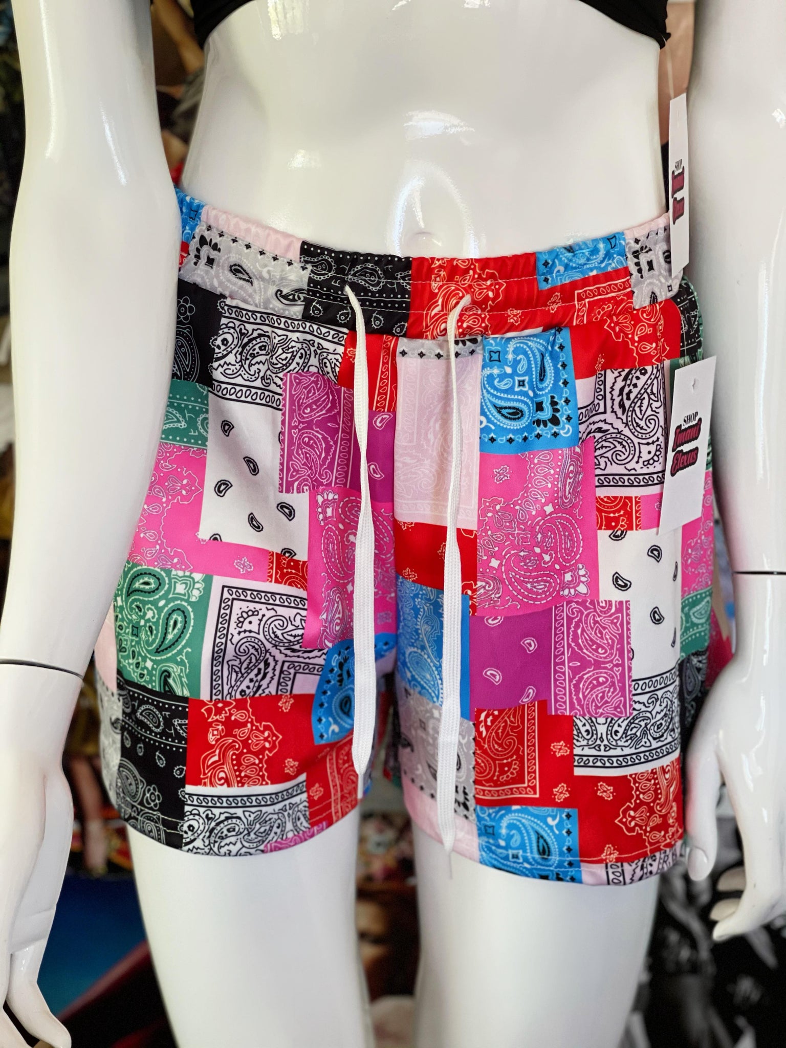 "Back 2 The Streets" Shorts - Pink