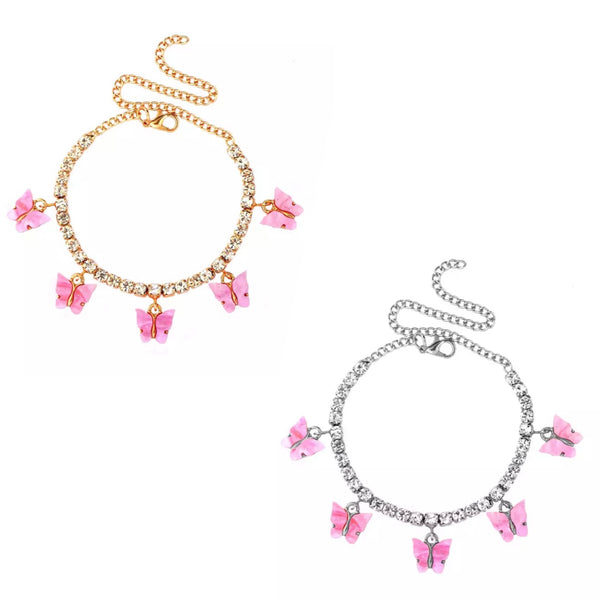 "Lavender Luxe” Anklet