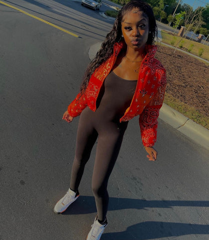 “Girls In The Hood” Puffer Jacket