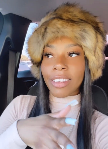 Frost Jumbo Faux Fur Headband