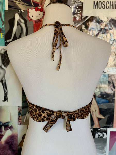 "Put A Ring On It" Crop Top - Cheetah