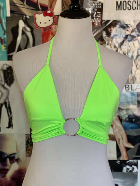 "Put A Ring On It" Crop Top - Orange